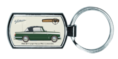 Triumph Vitesse Mk2 Convertible 1966-68 Keyring 4